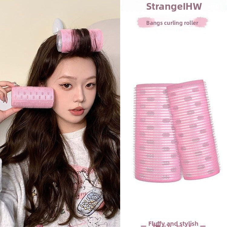 Air-blow curling hair rollers